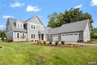 Stunning custom built home (only 2 years old) on a private cul de sac, within walking distance of shops, restaurants, and schools! The light filled, open rooms have soaring ceilings and remarkable attention to detail on each of the three floors.  Chef's kitchen opens to Breakfast Area and Living Room with cozy fireplace.  New light fixtures adorn the beautiful dining room, kitchen and primary suite.  Delight in the spa-like bath, with shower room, big walk-in closets and an office/ den, or extra bedroom all on first floor!  The second floor offers a large bedroom with ensuite bath, and 2 additional bright bedrooms with 'jack and jill' bath. The owners have created a wonderful, useful space in the lower level, with media room, work-out room, and smartly styled bar area with beverage cooler, custom counter and shelves. You'll love the knock out design and easy living inside the home, enhanced by three car garage and lovely landscaping outside! Easy living - come see for yourself!