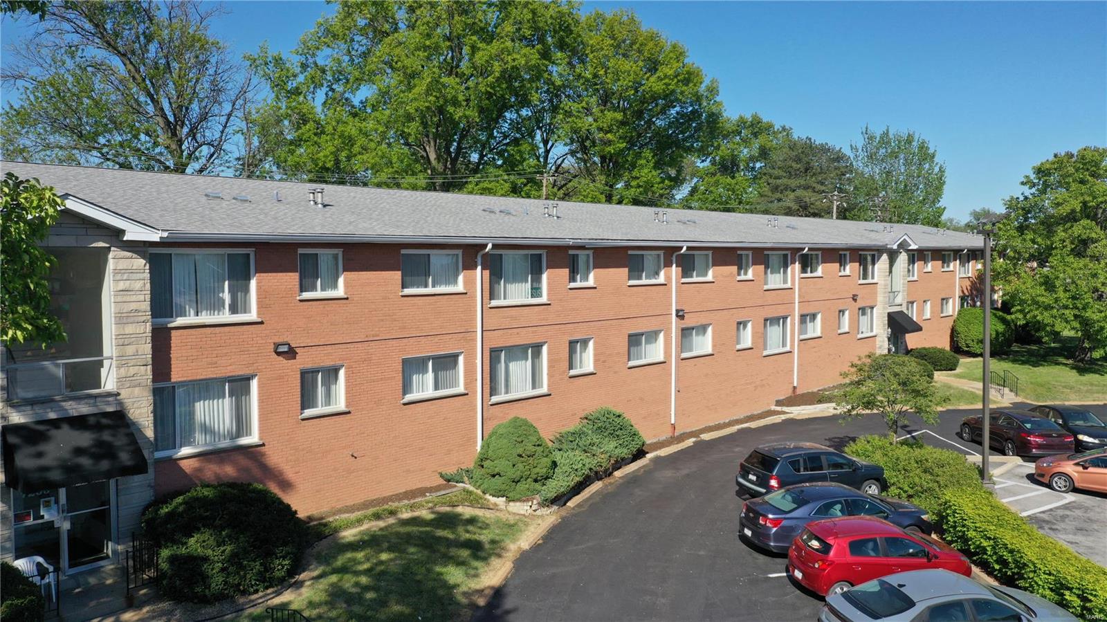 Waiting for an opportunity?  Here you are!  Come check out this 40-unit multi-family unit located near the intersection of Hampton.  Walking distance to McDonald's, Schnucks, CVS, Walgreens, and Willmore Park. Each unit features 1 bedroom/1 bathroom with carpet and tile flooring and includes a range and refrigerator.  Large, super clean, shared basement with individual storage units and coin-operated laundry.  These units are designated for 55+ years and older.