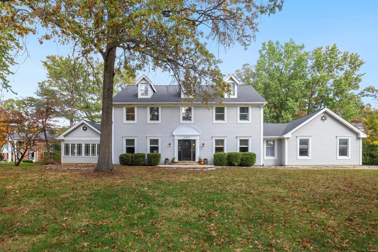 Stunning 2-Story home sitting on a level 1.01-acre lot, in the prestigious Strathmore Subdivision – Award-Winning Parkway Schools and Mason Ridge Elementary! This 5 Bedroom, 3.5 Bath home boasts over 5,000 square feet of living space, including the professionally finished Lower Level. The moment you drive up to the house and walk through the front door, you will know you are home. Additional features include hardwood flooring, zoned HVAC, professionally landscaped yard with a water feature, newer driveway (Sept 2023), and a 3-car attached garage - just to name a few. Relax outside in your own private oasis, and admire the very private and level backyard on the expansive, low-maintenance upper deck with iron balusters, or on the Lower Level paver patio complete with a hot tub. Take a stroll through the park-like neighborhood! This home is amazing for entertaining family and friends, and the location could not better. Additional Rooms: Sun Room