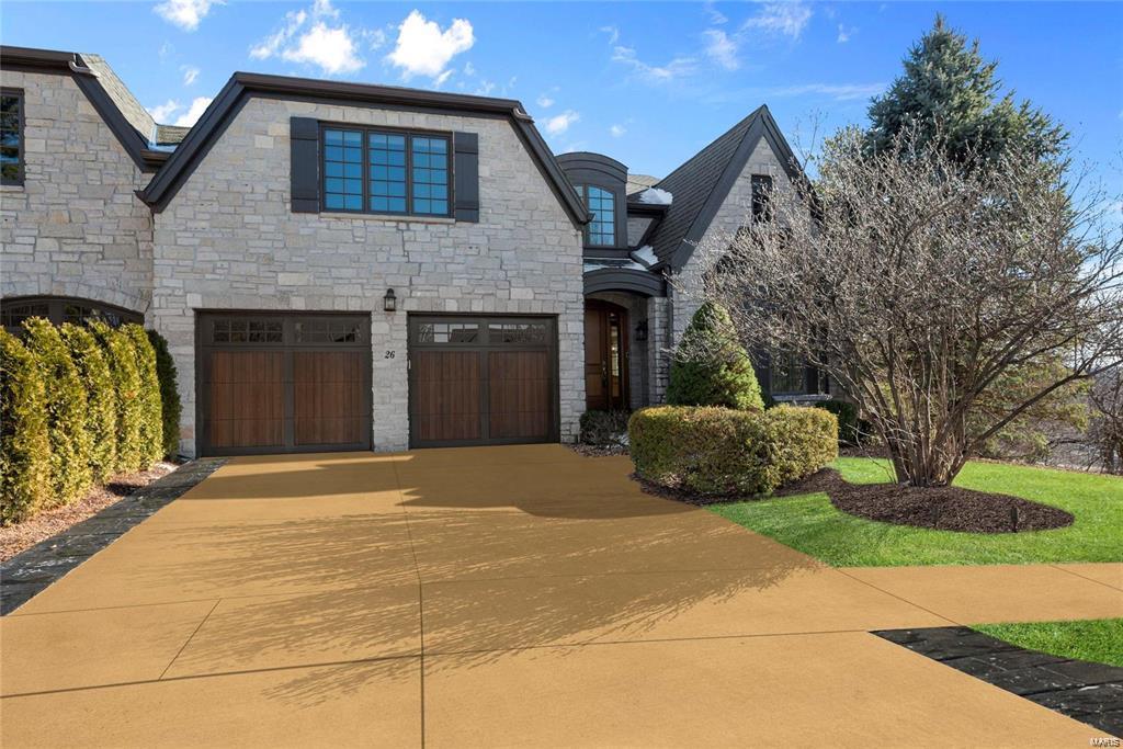 Welcome to this beautiful villa in a gated neighborhood in a convenient location. The home features dark bamboo wood floors, open floor plan, and 9 ft ceilings. There is a grand entry foyer and an exquisite dining room, followed by a butler’s pantry, which includes a second dishwasher, wine fridge and additional cabinet space. The kitchen boasts stainless steel appliances, large center island counter, granite counter tops and lots of light. Inviting breakfast room opens to the elegant great room featuring 12 ft ceilings, gas fireplace and opens out to a lovely screened-in porch. Also on the main level, the impressive master suite, which includes an office, luxury bath and master walk in closet. Upstairs is a large bonus room and two bedrooms with en suite baths and walk in closets. The finished lower level has 9ft ceilings, a large bar, recreation area with fireplace, bedroom, full bath and plenty of storage. The lower-level walks out to a large covered porch with stamped concrete. Location: End Unit