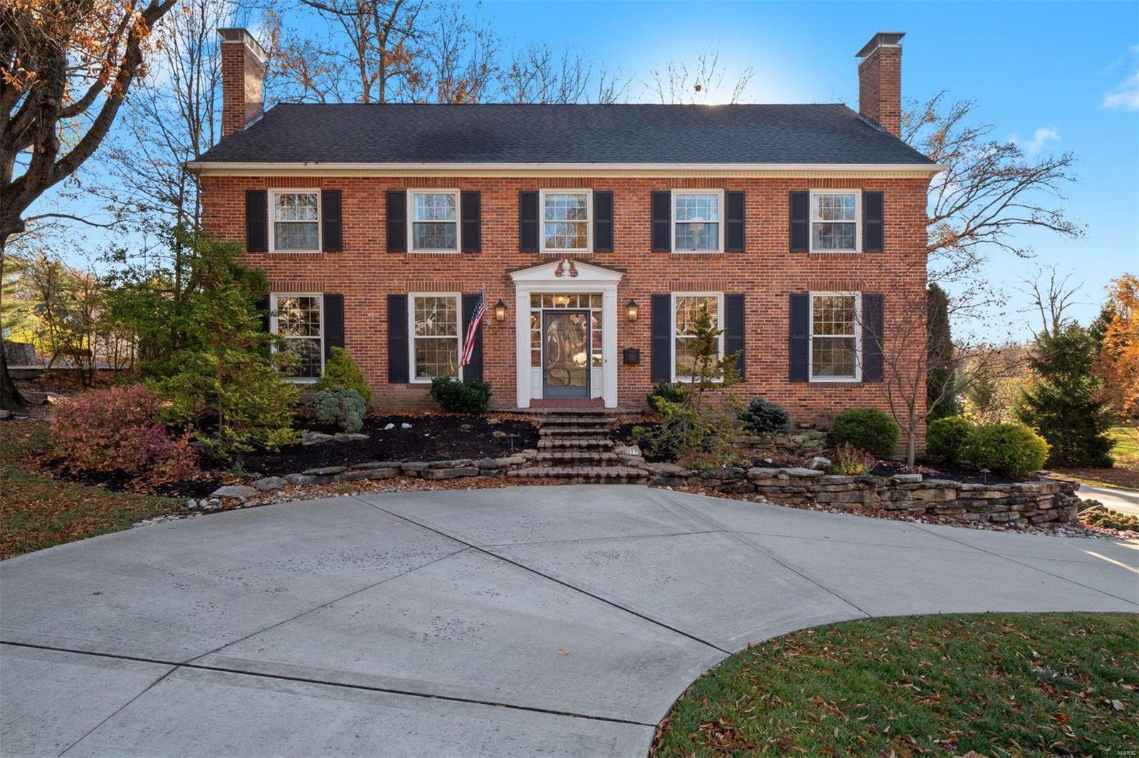 A dream comes true!  This spacious 4 bedroom, 3 full and 2 half bath traditional home is available in one of Ladue's most sought after locations.  The open floor plan allows for wonderful enjoyment.  Handsome sunlit spacious rooms, gleaming hardwoods, lovely millwork, and 2 fireplaces.  Large screened porch surrounded by lovely plantings adjoins newer deck and large screened porch overlooking beautiful professionally landscaped yard.  Private and serene.  More than you can imagine for less than you think!  Explore the possibilities. Additional Rooms: Mud Room