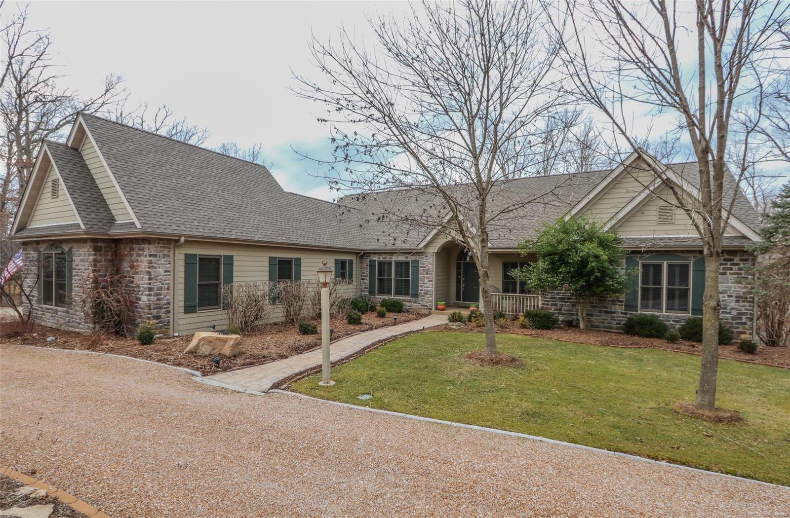 Perfectly perched and centered among towering oak trees on the shores of Innsbrook's  premier "Lake Alpine" could just be the perfect setting. Sunsets, lake views, and easy access describe the location to a tee?  Meticulously maintained, this home offers plenty of space for family and friends with room to room lake-views, privacy from adjoining property owners, and plenty of shoreline to enjoy with kids and grand kids. The hearth room upstairs creates the perfect setting for your morning gathering spot, not to mention the four seasons room just a few steps away. The lower level offers a family room accompanied by a wet bar and game room adjacent leading out to a spacious patio offering a serene setting overlooking the crystal clear waters of Lake Alpine. When it comes to overnight guest, be assured there's plenty of room with four bedrooms and additional sleeping in the lower level office outfitted with a Murphy bed. This is a must see, you won't be disappointed!!! Additional Rooms: Sun Room
