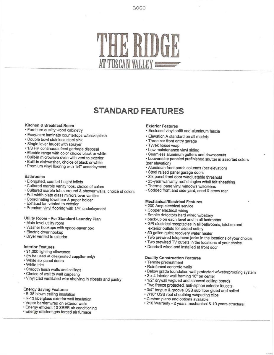 The Ridge At Tuscan Valley - Residential