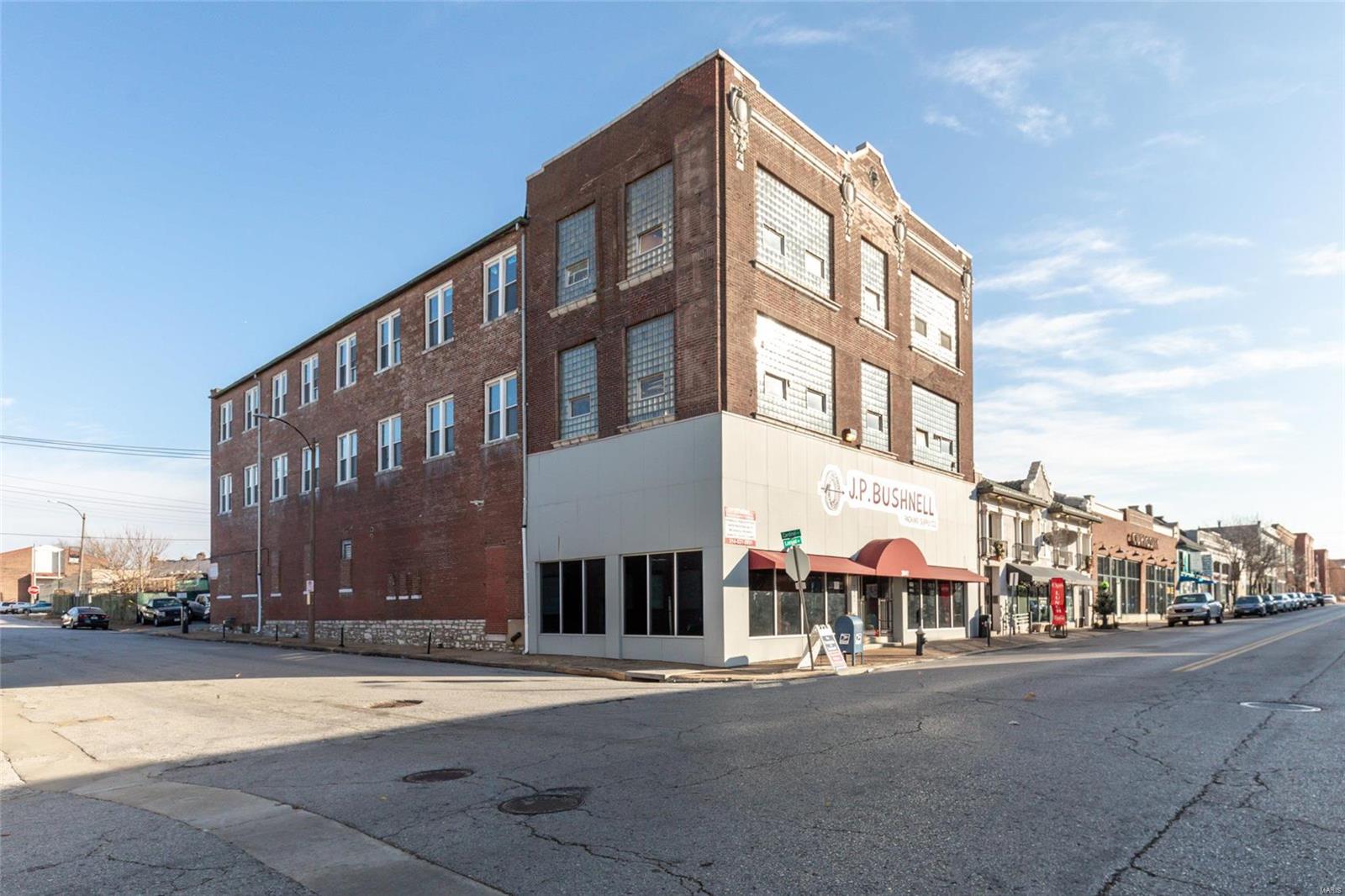 Property Overview:

This Redevelopment Opportunity sits on the Corner of Locust Street and Cardinal Avenue in the Locust Business District.

The 3-story, 20,502 Square foot building, known as the J.P. Bushnell Building, was built in 1917 and is an ideal multi-family redevelopment opportunity given its clear span, wide-open floor plates, windows on all 4 sides of the building and private, off-street parking lot. Location: Downtown, High Traffic