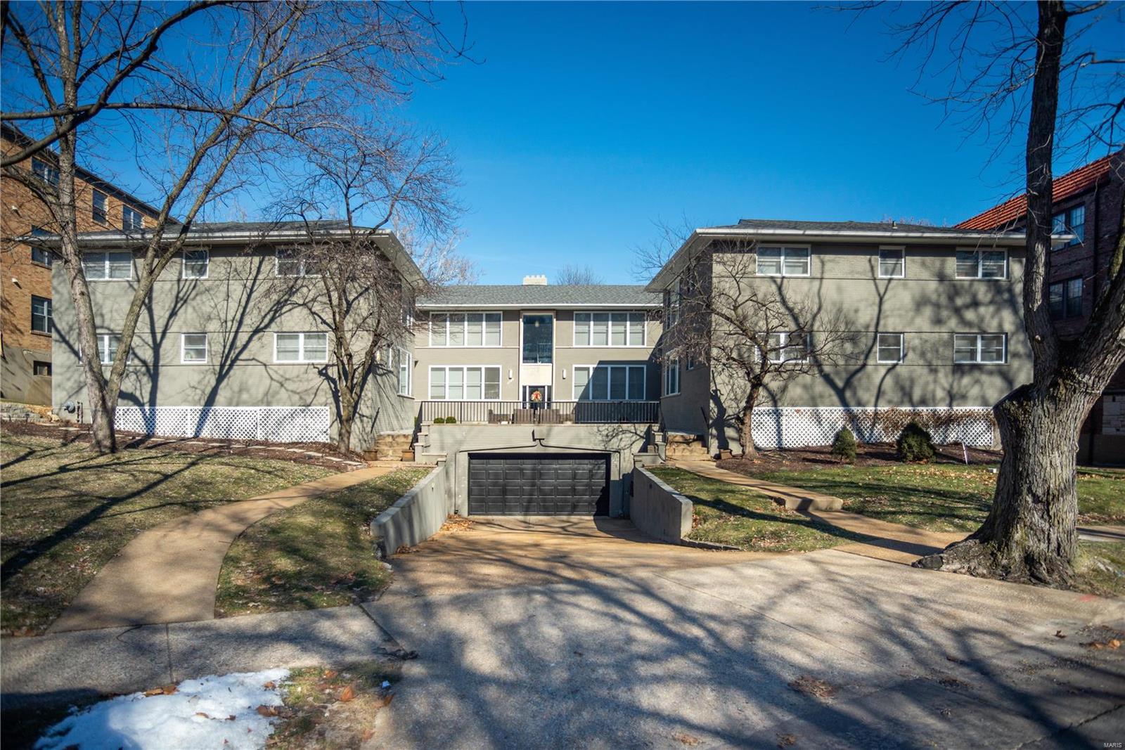 Located in Clayton, 7553-7557 Cromwell Dr (the “Property”) is a 2-story, 13-unit 12,660 SF multi-family building with garage parking on the lower level.

The Property is well-maintained, updated and features 12 two bedroom/one bath units and 1 one bedroom/one bathroom unit. Each unit has a storage locker available in the lower level of the building. In addition, there is 12 car garage parking in the lower level. Units are gas and electric and individually metered.  The Property has been meticulously maintained. Current rents are just below market rent.  

Centrally located, the Property is minutes from Downtown Clayton’s professional services, dining, nightlife and retail. The Property is convenient to I-64, I-170, Washington University and BJC Health Center.