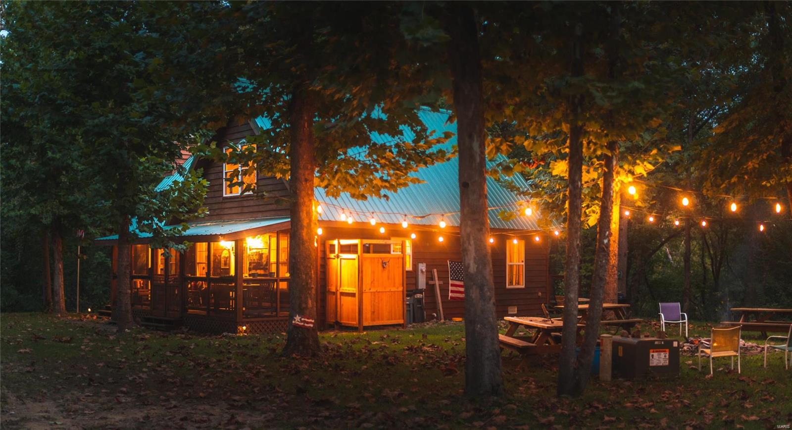107 acres located in Pulaski county - truly the Paradise of the Piney river. Featuring over 1 mile of Big Piney river frontage, over 25 acres of lakes, & a high volume spring that feeds the lake. The final touch is a masterfully constructed rustic cabin in a perfect spot with views of the river & lake from the front or back deck. This property has a true park like setting with mowed walking/ATV trails throughout the scattered timber. Deer & turkey are an everyday sight feeding in the open pastures daily. Neighboring properties are separated from the property by a government railroad track that excludes commercial use and is maintained for government shipping in emergencies. Property is located less than 5 minutes from shopping/restaurants & hotels but is still secluded. Interior features of the cabin are wood flooring, open ceilings, a beautiful rock fireplace in the living area. This custom home was built with large windows accommodate river & private lake views from the comfort home.