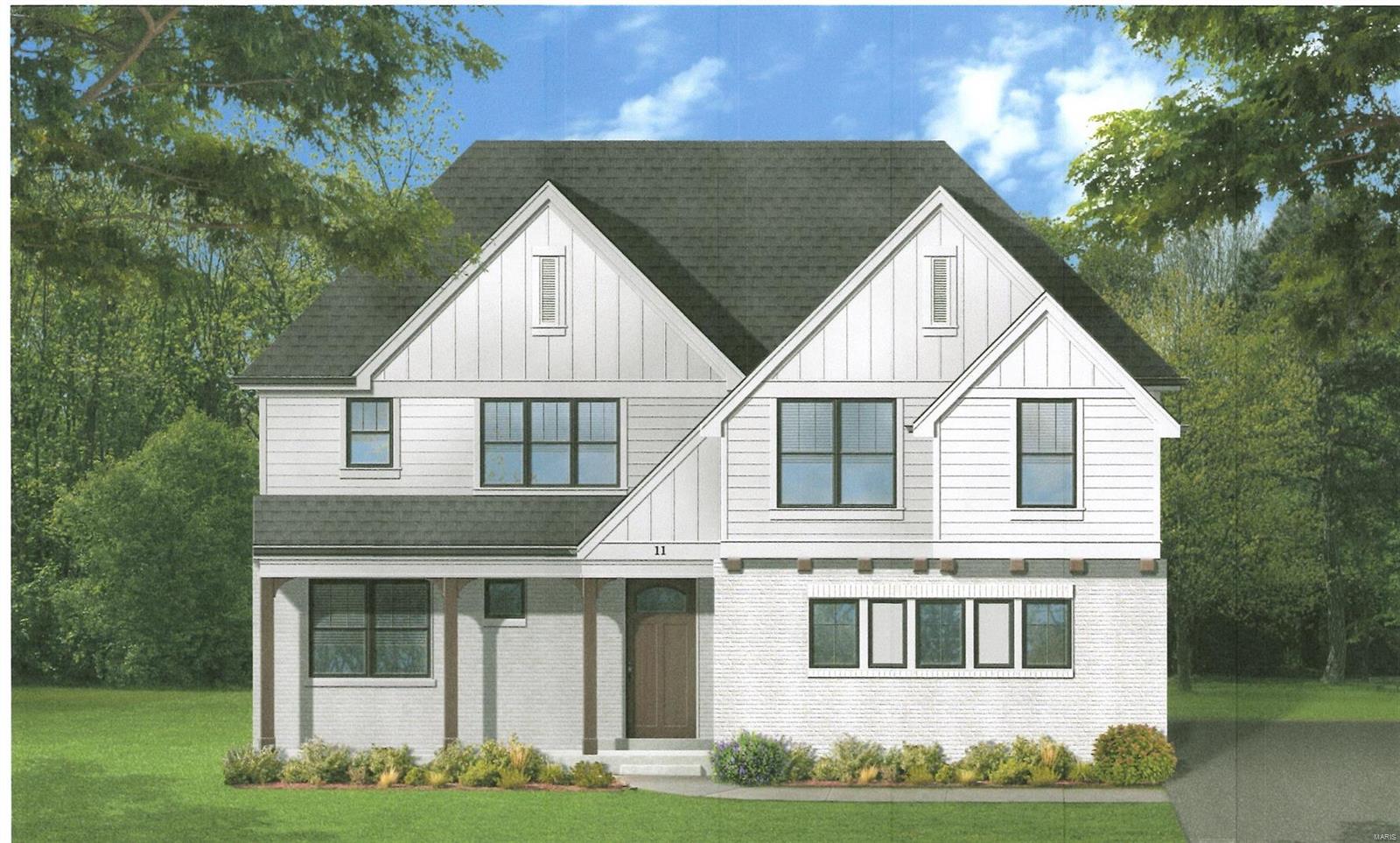 Another new custom home is coming soon by Berkley in Oak Estates in Ladue School on a level wooded lot across the street from Stacy Park and behind Old Bonhomme School.  The buyer has the opportunity to custom build and choose their own colors with the four-bedroom, two and a half bath, 2-story design plan.  Amenities include a designer granite kitchen and a luxury primary suite with double granite vanities plus a separate tub and over-sized shower and two large walk-in closets.  You will love the upstairs laundry, wood floors, security system, tiled laundry and baths, zoned HVAC and 30-year architectural roof, and sodded yard. Wonderful sought after tree-lined neighborhood surrounded by many other new homes.  Convenient to highways, the airport, and Clayton.  Custom build your dream home right here!