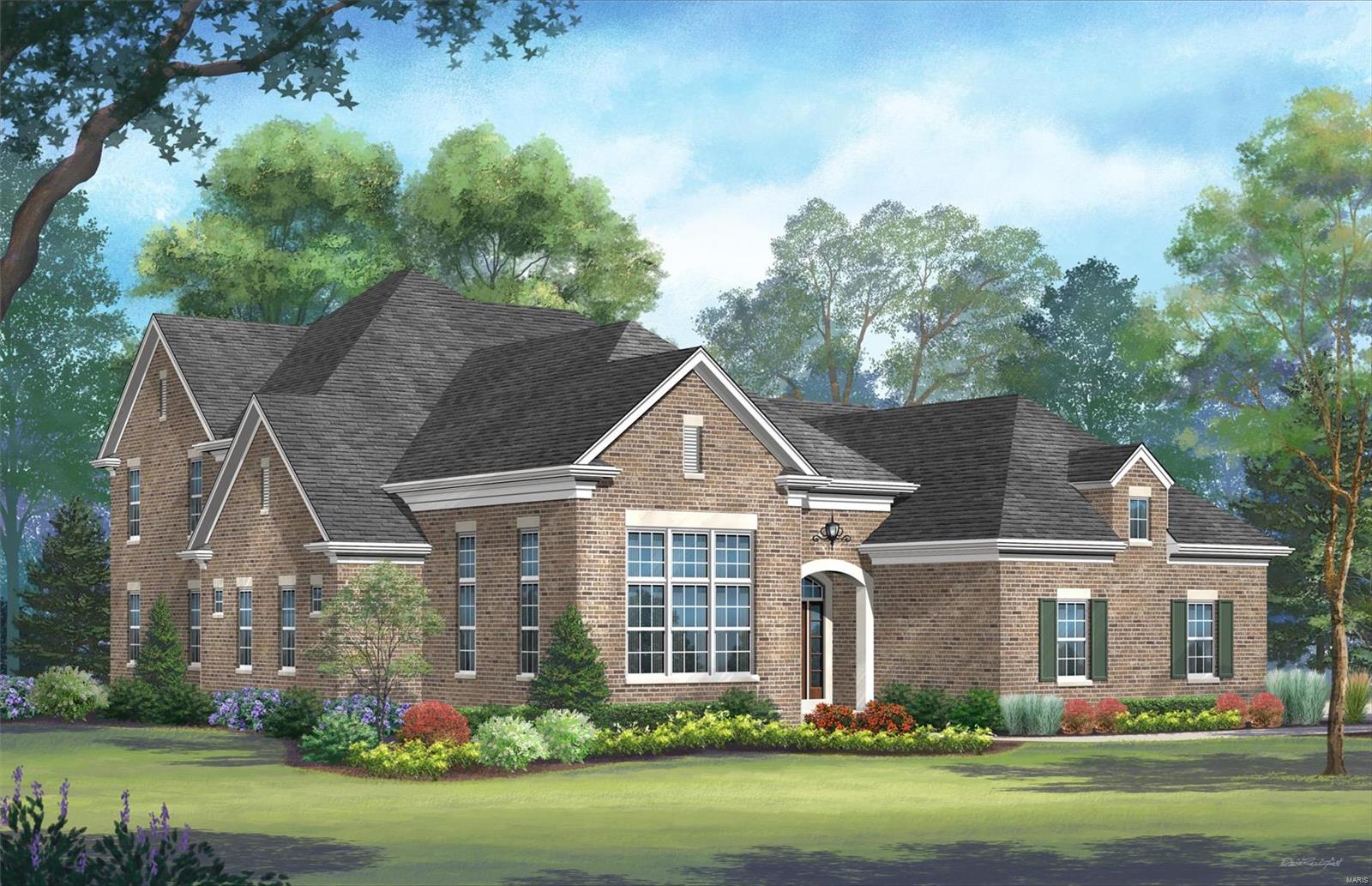 The Enclave at Frontenac & Westwood, developed by Simon Homes is located in prestigious Frontenac (in Ladue school district) and offers a perfect blend of outstanding features nestled in a desirable neighborhood conveniently located just minutes from shopping, dining, parks, and schools. The entry foyer leads to an open floor plan including a study, great room with a fireplace, tray ceilings and wood beams. The kitchen is a chef’s dream open to a large eat in dining room leading to a covered three season room with a stone fireplace. The main floor of nearly 2,900 square feet also includes a luxurious Master bedroom suite, second bedroom with full bath, laundry room, powder room, and a convenient family foyer with a private outdoor entrance adjoining the 3- car side entry garage. The lower level includes 1,709 square feet of finished space including a third bedroom, full bath, and an amazing walk- behind wet bar with a built-in wine display and more!