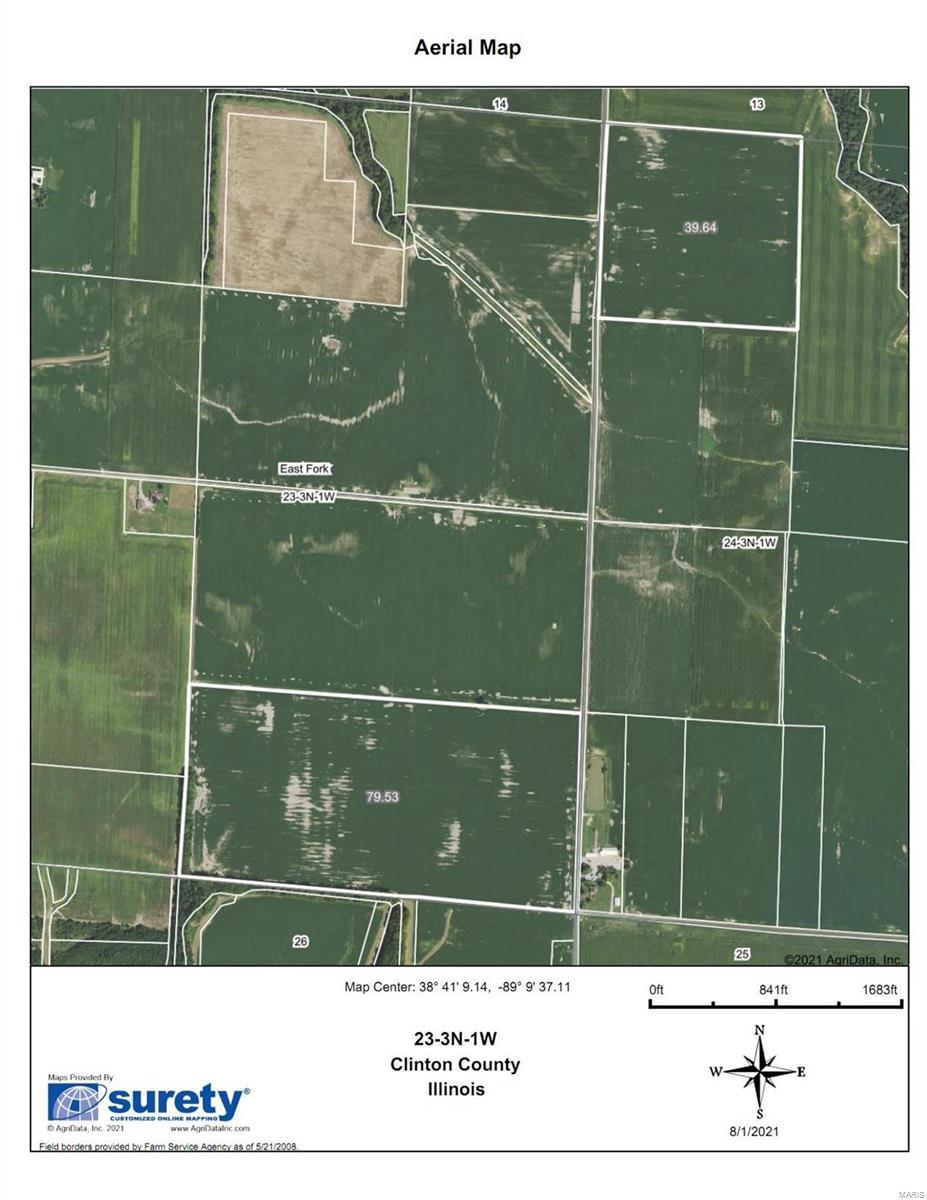 Clinton County 120 acres offered via the "Best Bidder"

This is one of the best pieces of land in the county and will continue to be one of the best pieces of ground 10, 20, 30, and even 100 years from now. Land of this type demands a premium and it will pay for itself in time.

Offers will be reviewed until September 16th. Remember, the bidding process can end at anytime by paying the "Buy-it-Now" price. Otherwise the highest and best offer will be reviewed on 09/16/2021.

This is prime farmland with excellent soils, great drainage, and easy access.

Two parcels included are: 04-04-24-100-001 (40 acres) and 04-04-23-400-002 (80 acres)