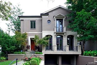 Magnificent manse built for both sophisticated entertaining and easy family living. 2-story foyer w/sweeping circular staircase opens to majestic LR with the 10’ ceilings found throughout. One of a kind DR includes a loggia, picture window and lighted tray ceiling. Open eat-in kit/hearth rm with Markus cabinets, giant center island, and finest quality stainless appliances and finishes. Lush landscaping ensures privacy and serenity. Sumptuous master suite w/gas fpl, sitting room (now an ofc), bathroom with double sinks, walk-in steam shower&bidet, 2 walk-in closets and incredible storage space, + romantic private balcony overlooking backyard. 2 more bedrooms with their own baths, laundry rm, and another office round out the 2nd floor. Loads of natural light; elevator on all 3 floors. LL has a family room, 1300 bottle wine cellar, party kitchen, exercise room or nanny suite and full bath.  23 solar panels to decrease energy use. 3-car garage and heated driveway. Superlative location!