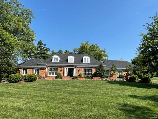 Exceptional 1.5 sty situated on a large, private, level acre lot with covered rear patio, tennis court, and ample room for pool.  Current owners have renovated every square inch of space above grade. Walls were removed creating a very open floor plan where the LR, DR, FR and KTCH are in view of each other with 7 inch distressed wood floors. Pella Atrium doors and large picture windows provide incredible views of rear yard.  Beautiful kitchen with top of the line everything. White cabinets, stainless Thermador appliances, Quartz counters, 13 ft center island, WI pantry, wet bar. 1st floor master suite has a huge walk in closet and bath with dual vanity, custom shower, heated floors.  Additional office/den off the master. Upstairs there is a second master suite with private bath.  Additional 2 bedrooms share a bath. Garage is extra deep with stairs to LL and service door to rear yard. New roof 7/21. 4 sided brick. Circle drive. LL has some finish but is ready for buyers personal touch.