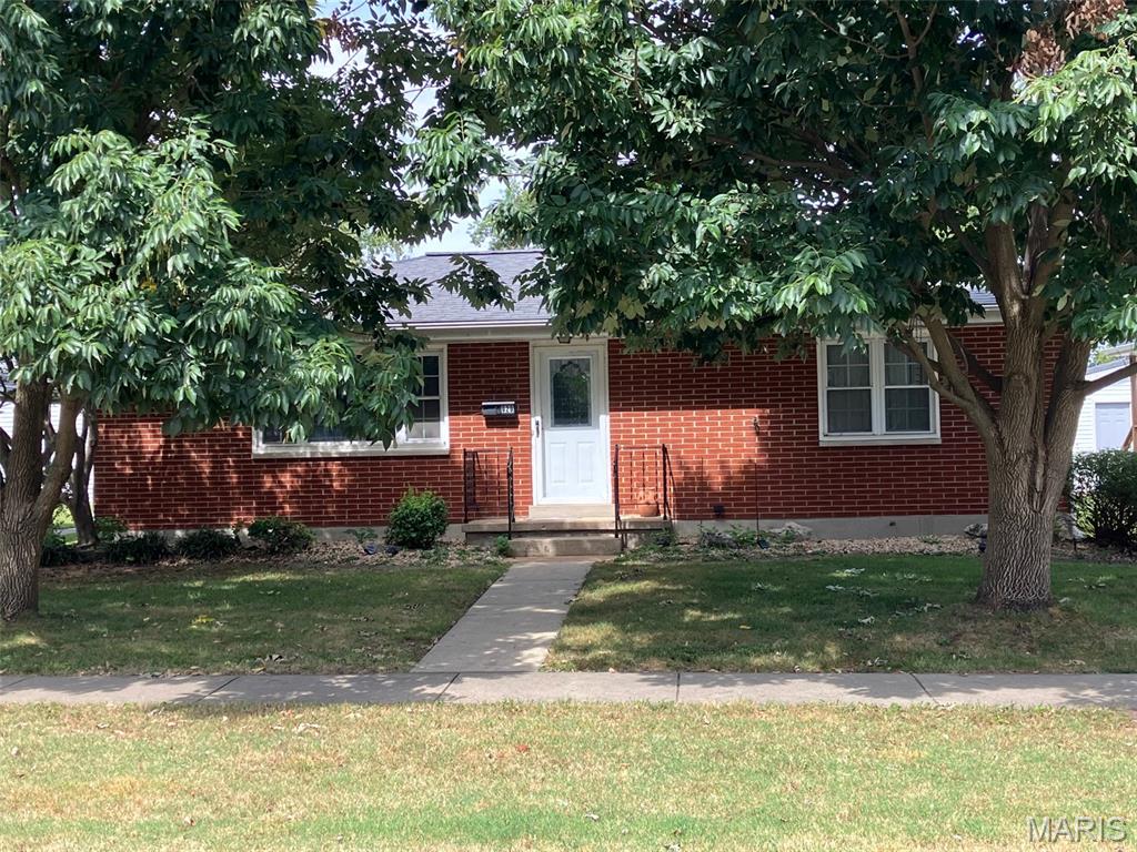 Charming brick ranch in the heart of Breese! This well-maintained 2-bedroom, 2 full bath home offers comfortable living with an updated kitchen featuring stainless steel appliances and soft-close cabinets. A separate dining room that could be used as a small 3rd bedroom. A full, partially finished basement adds valuable extra space — including a second full bathroom — perfect for a family room, rec room, or home office. Step outside to enjoy a large, covered back patio, ideal for relaxing or entertaining, plus a fenced backyard, great for pets or outdoor play. A brick 2-car detached garage with electricity, accessed via the rear alley, offers great storage and workspace potential. All TVs in the home stay with the sale — a great bonus for buyers!

Situated on a quiet, tree-lined street, this home is zoned for Breese Dist. 12 schools and Central Community High School, with Mater Dei Catholic High School also just a short drive away. Breese offers small-town charm with big community spirit — enjoy local parks, a community pool, and Bent Oak Golf Course, all while being just a short drive from the shopping, dining, and amenities of the greater St. Louis area. Don't miss this opportunity to own a solid home in a friendly, well-established neighborhood!

No showings until after the open house on 9/20/26