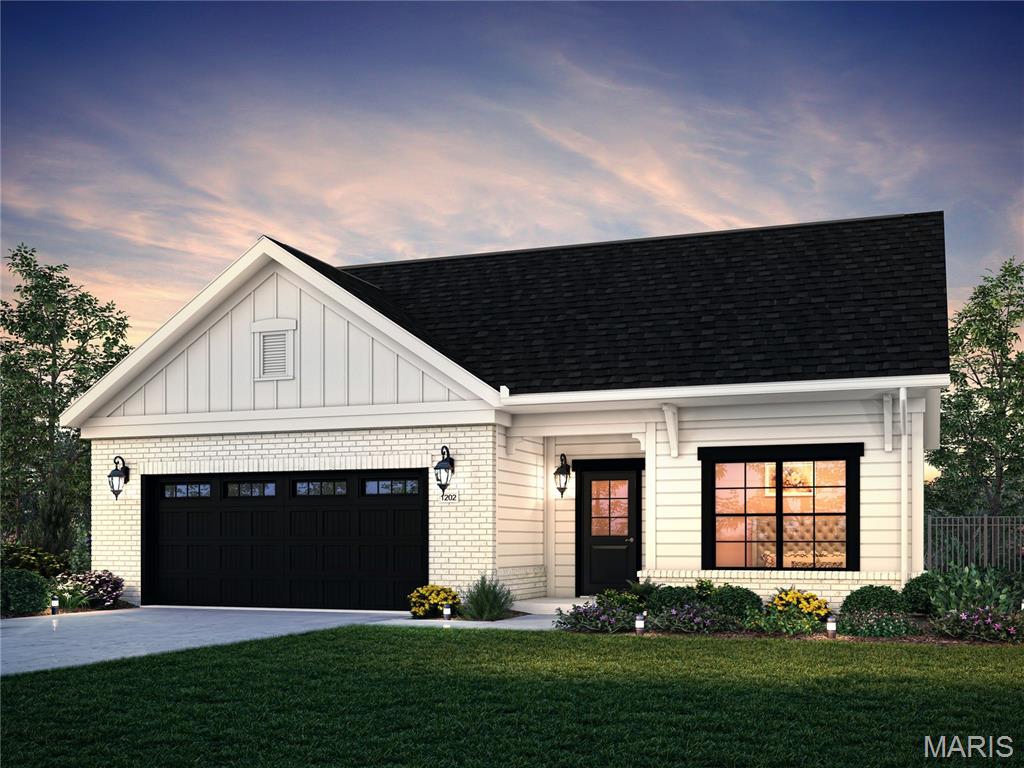 Promenade Elevation A New Construction. For comparable purposes only.