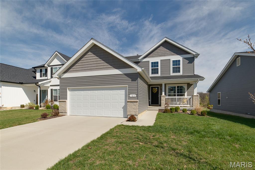 Like-new, move-in ready, and tucked in the back of the subdivision- this one truly stands out.
Built in 2023, this Berwick 2-story features 3B, 2.5B, a bright, open layout and a modern kitchen with island, 42” white cabinets, and stylish can lighting that instantly feels fresh and welcoming.
Upstairs, you’ll love the laundry right next to all 3 bedrooms, plus a private primary suite with walk-in closet, double sinks, and walk-in shower.  And the real wow factor- your backyard backs directly to a peaceful farmer’s field, giving you privacy and wide-open views you just don’t find in most newer neighborhoods.  An unfinished basement with bath rough-in offers room to grow and add value.  All within a community with walking trails, lake, and gazebo.  Skip the wait to build- this one is clean, modern, and completely move-in ready!