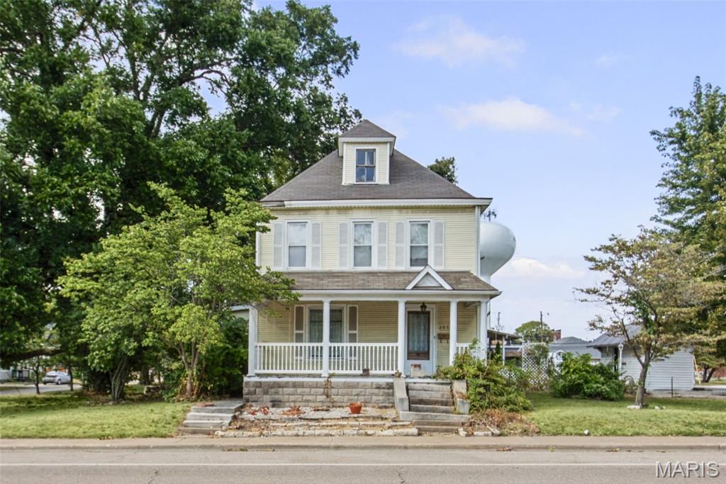 GRAND VICTORIAN HOME WITH ENDLESS POTENTIAL! Step back in time with this 1890 Victorian-era home, offering an impressive 3,257 square feet of living space on a double lot! With 4 bedrooms and 2 bathrooms, this grand home offers spacious rooms, timeless character, and plenty of opportunity to restore it to its former glory. Inside, you’ll find a formal dining room, den, living room, and additional flexible living spaces, providing plenty of room. The home’s classic architectural details and generous layout showcase the craftsmanship and charm of a bygone era. Outside, the double lot provides valuable additional space, along with extra outbuildings that offer even more possibilities for storage, hobbies, workshops, or future projects. This is a home with size, character, and incredible potential just waiting for someone with vision to bring it back to life! Whether you’re looking for a restoration project, a unique residence, or an investment opportunity, this home deserves a closer look. Property is being sold AS-IS. Sellers will make no repairs. Call today to schedule your private showing before it’s gone!
