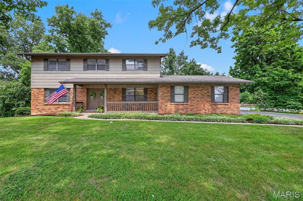 Huge $40,000 price improvement! Welcome to this original owner 4-bedroom 2 story! Looking for a home in a secluded subdivision on almost 3/4 of an acre and an inground pool? Look no further! Roof is 2 years old with architectural shingles. Furnace and water heater replaced in 2023.  This great family home has beautiful hardwood flooring throughout most of the main floor. Custom cabinets in the kitchen with a double oven and stainless refrigerator stays! Formal dining room. Formal living room or office and a family room with a wood burning fireplace that walks out to the huge deck overlooking the INGROUND POOL and beautiful and serene private back yard! Primary bedroom has a large walk-in closet and bathroom has dual vanity sinks. Generously sized secondary bedrooms. Walk out lower level with a rec room. (Seller would like to sell home in its current condition. Deck boards need replacement.