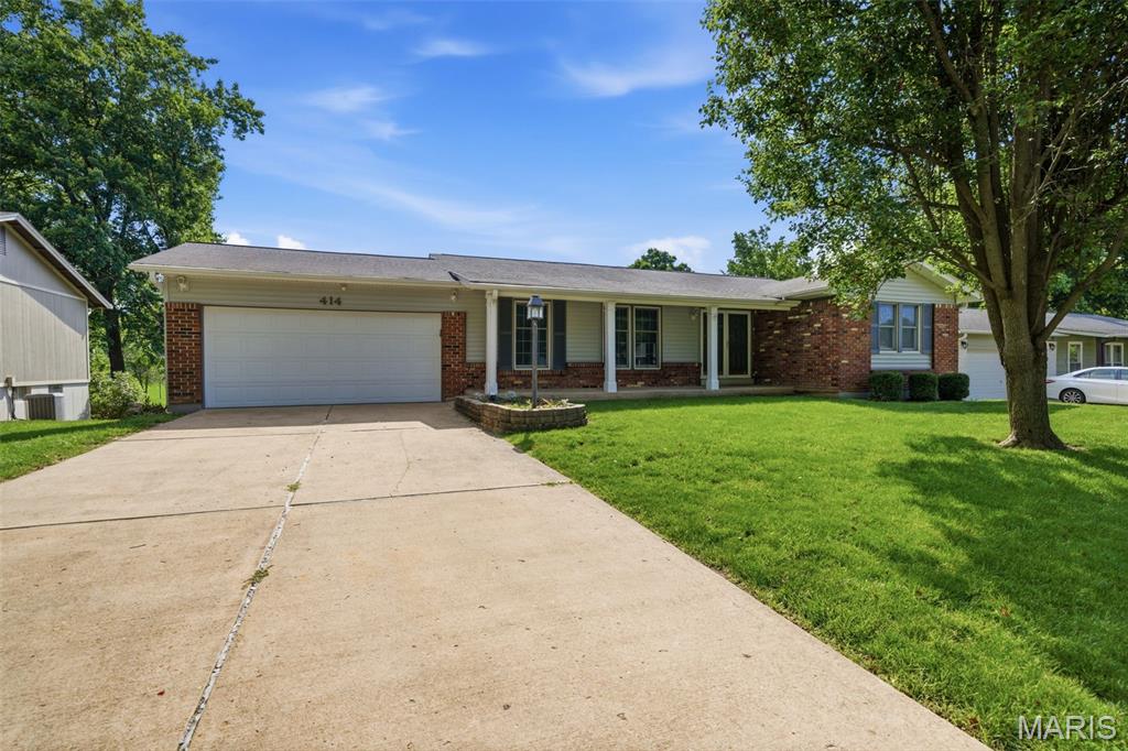 Welcome home to this beautifully maintained 3-bedroom, 2-bath ranch located in a desirable, charming neighborhood in Ballwin. This inviting property features an updated bathroom, and a functional layout designed for comfortable everyday living just waiting for your personal touch. 
Situated on a large lot, the home boasts a beautiful yard and an oversized deck—perfect for entertaining guests, outdoor dining, or creating the ultimate play space for children and pets. The finished walk-out basement adds valuable living space and includes a full bath, offering endless possibilities with a family room, recreation area and bonus rooms. 
With its attractive setting, generous outdoor space, this home is a wonderful opportunity for buyers seeking comfort, convenience, and room to grow.
