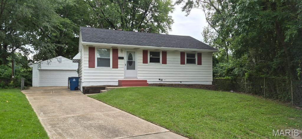 Move in Ready! Fantastic Glasgow Village home ready for next chapter.   Seller has 3 properties for sale. Also for sale is 2318 Gardner 63136, Rented at $1600/mo. & 6607 Barken 63121 rented at $1200/mo. Seller would prefer to sell all 3 as a package, but may divide for solid buyer.