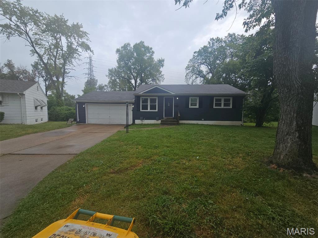 Welcome to this inviting 1-story home offering 906 sq ft, 3 bedrooms, and 1 full bathroom! The living room features a cozy fireplace, creating a welcoming focal point for the space. A basement provides additional space for storage and flexibility, while the generous backyard offers plenty of room to enjoy the outdoors. Bring your personal touches and make this home your own. Schedule your showing today!