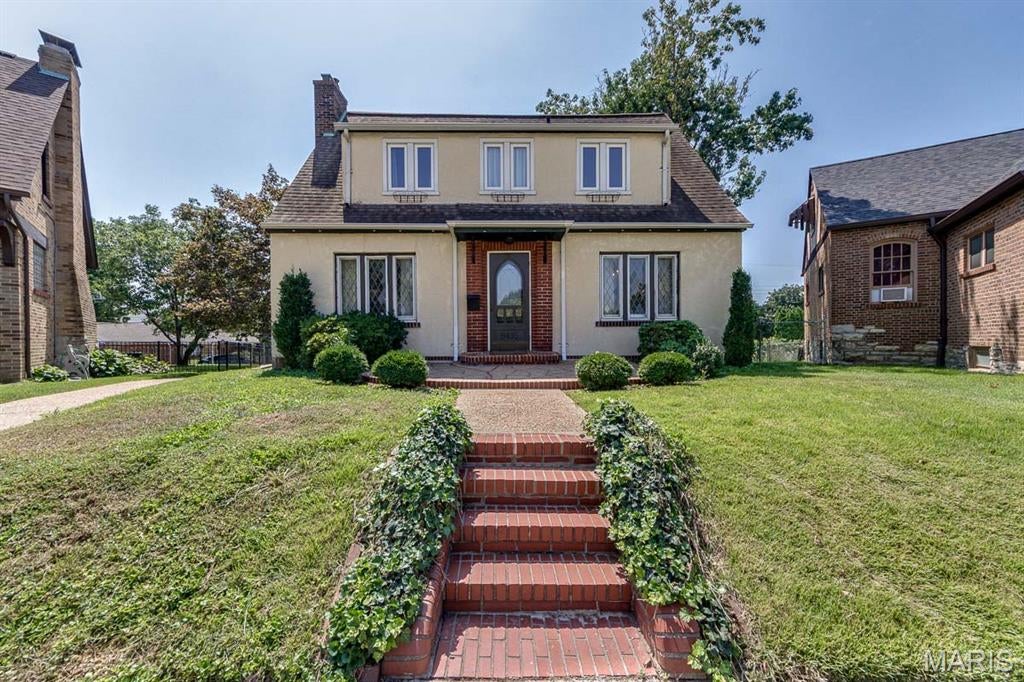 NEW PRICE! A charming Princeton Heights Craftsman on a quiet cul-de-sac street, filled with character and thoughtful updates, is now available at an exceptional new price! Don't miss your opportunity to make this special home your own.

The open main-level living spaces are ideal for both everyday living and entertaining, with a spacious living room and dining room showcasing beautiful leaded glass windows and hardwood floors throughout. The thoughtfully designed kitchen features subway tile extending to the ceiling, exposed wood shelving, butcher block countertops, stainless steel appliances, a dedicated coffee bar, wine rack, see-through cabinetry and abundant storage.

Upstairs, two oversized bedrooms share a full bath featuring classic original black-and-white Basketweave tile. The fully fenced backyard offers a nice, covered patio along with a sunny raised garden bed and compost area. A private sidewalk provides convenient access from the dedicated alley parking pad directly to the backyard gate and home.

The central location puts the best of St. Louis at your fingertips, with easy access to the Macklind Avenue business district and local favorites including Onesto Pizzeria and Zoomies Cafe. Just a few blocks away, enjoy everything Hampton and St. Louis Hills have to offer, including Mom's Deli, La Catrina, Salt + Smoke, Francis Park and many more beloved St. Louis destinations.

A distinctive home in a highly desirable location with the character, functionality and convenience today's buyers are looking for. HVAC replaced in 2024! Newer electric panel! Fireplace never used by seller and to be conveyed as-is. Note: Tax records and lot size calculations do not match.  Buyer to verify lot size to their satisfaction.