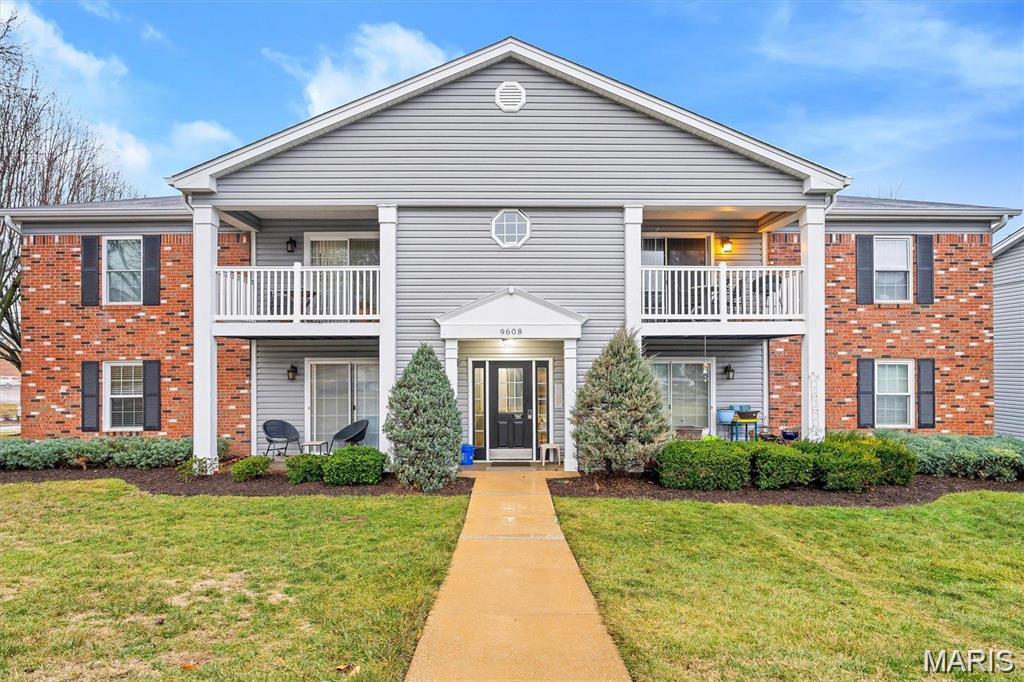 Ground floor condo offers the best value in Lindbergh! 2 Bedrooms + Office, 2 Full Baths, assigned parking space and 3'x5' storage closet off your private patio. Living room has patio access and is completely open to the kitchen; fridge, dishwasher, built-in microwave, electric range and pantry. Fresh paint and new laminate wood flooring throughout. Each bedroom comes with 9' reach-in closet. Laundry room (washer/dryer included), coat closet and linen closet, too. Located in secure building with an access code for front door. Rent includes water, sewer and trash. Lindbergh school district -  Sappington Elementary, Truman Middle and Lindbergh High School. Convenient location just minutes from Grant's Farm, Grant's Trail, St Louis County Library, schools, parks, shopping, restaurants and much more. Small dog ok - $50/month pet rent. No cats. Ready for immediate move-in. The owner is a licensed real estate agent and broker in MO. Location: End Unit, Ground Level, Lower Level