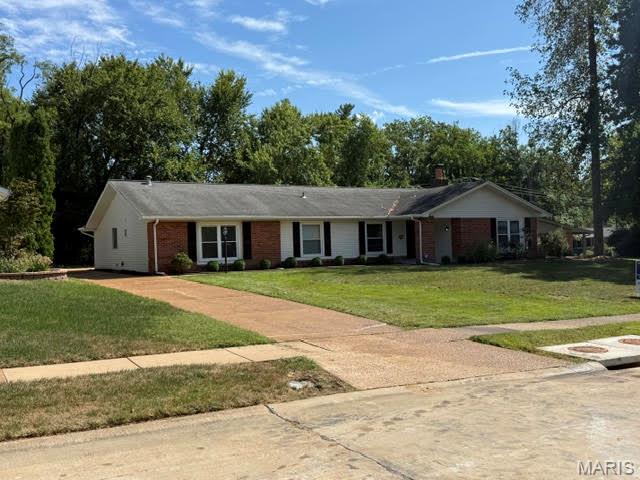 Welcome to this beautifully updated ranch located across from the esteemed Parkway West School High School. It offers more than 2000 sq ft on one level, 4 spacious bedrooms, 2 baths, 2 car garage, big level lot. The living room, complete with a cozy wood-burning fireplace, creates a seamless connection to outdoor relaxation or gatherings. The primary bedroom is conveniently located on the main floor, alongside with other 3 beds and a main floor laundry room, ensuring ease and accessibility. The heart of the home is a huge kitchen, featuring a center island and ample counter space with granite countertops, dining room, workstation, French doors to the back patio—ideal for everyday meals or entertaining. Set on a level, fenced backyard that backs to woods, the property provides privacy, natural views, & a perfect setting for outdoor enjoyment. 
With its prime location, this move-in-ready home combines quality updates with exceptional livability