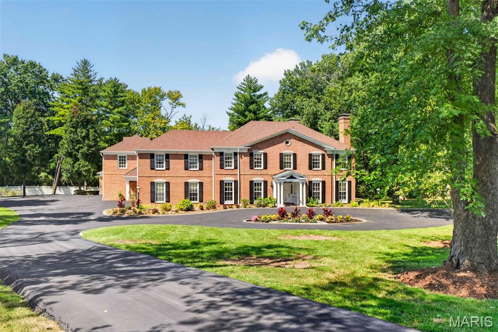 Showings begin Tuesday, 9/8 at 9:00 am

Built circa 1963, 1081 Cabin Club Drive reflects the architectural traditions that have defined Ladue for generations, with classic Colonial influence, substantial brick construction, gracious proportions and beautiful period millwork.

Cabin Club Drive takes its name from the nearby Log Cabin Club, established in 1899 as the first golf club in what would become the City of Ladue. The surrounding countryside soon became coveted for gracious residential estates.

Set on more than 1.6 secluded acres, the impressive residence has been lovingly maintained, expanded and thoughtfully updated by its longtime owners. Generous, beautifully proportioned living and entertaining spaces are complemented by a newly finished lower level and an attached one-bedroom apartment ideal for guests, extended family or private quarters.

Beyond the residence, a heated swimming pool and beautifully remodeled pool house create a private resort-like setting, and covered and open-air patios invite effortless indoor-outdoor entertaining. Four garages and two motor courts provide scale for your room to grow.

Rich in character, generous in scale, the property presents a rare opportunity to personalize an enduring Ladue estate for its next generation.