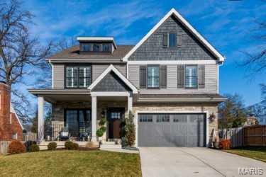 This stunning 5 year old Craftsman home is a unique opportunity for the discriminating buyer! Be greeted by a dazzling dining room, hardwood floors, & a warm, spacious great room with fireplace flanked by bookcases. Adjacent is the deluxe kitchen with quartz countertops, stainless appliances & oversized refrigerator overlooking the covered porch & private fenced backyard oasis. Amazing detailing with beautiful doors, wainscoting, chic light fixtures, & high ceilings. The 2nd floor contains the lovely primary suite with a large bath with soaking tub & shower, 2 vanities & 2 walk in closets. In addition, there are 3 bedrooms, 2 full baths & a laundry room. The 3rd floor has a large multi use room & full bath. The finished LL contains a family room, full bath & bedroom with egress window. Enjoy lovely landscaping & a 2 car garage with entry to a mud room next to kitchen. Walk to downtown Kirkwood! Sidewalk installed March '25 in front of home. All drapes & 2nd fl. washer/dryer included. Additional Rooms: Mud Room
