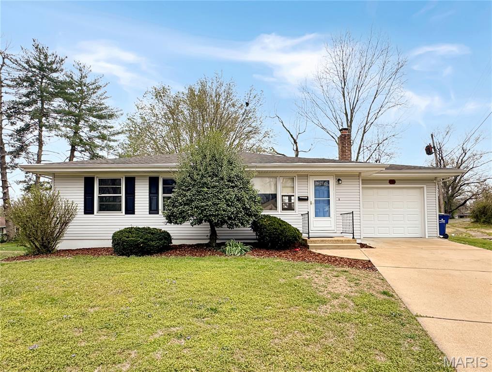 Great location, large level yard and adorable Ranch with 3 bedrooms, 1 bath, Large living room, Eat-in Kitchen, Between Living and Kitchen a built-in island, Lower level finished with tiled Game/Rec area, Family room with wood stove, and large utility area & washer/dryer area. One car garage 23X11. Come see!