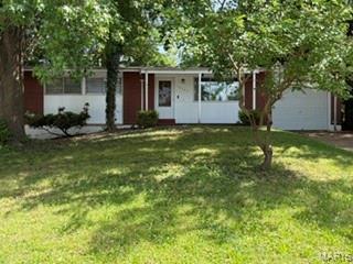 Discover the inviting single-family residence at 10204 Dacey DR, DLLWD MO 63136, a ready-to-move-in home built in 1959 that seamlessly blends classic charm with modern living. This property offers a compelling opportunity for a vibrant lifestyle. This ranch-style home features three comfortable bedrooms, providing ample private space for relaxation and rejuvenation. With one newly remodeled well-appointed bathroom, convenience and comfort are prioritized for residents and guests alike. An attached one car oversized garage provides practical storage and secure parking. Embrace the opportunity to make this delightful property your own and schedule a private viewing today. Additional features include new carpet in large living room and hallway, hardwood flooring in all of the bedrooms, large eat-in kitchen with custom cabinetry and vinyl tiled flooring, additional off-street parking to accommodate 3 autos, covered front porch, fenced backyard and full basement to remodel and enjoy.  The basement has a functional partial bathroom and sink for convenience.  Come take a look at this extremely nick all brick home waiting for its new owners.