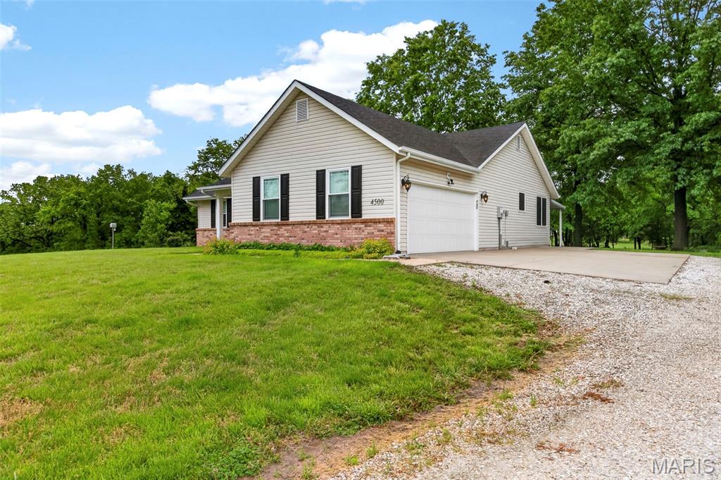 The lot is a SHOW STOPPER!  Over 7 acres of FLAT acreage this is the type of property people buy as their forever home.
The oversized additional garage is a mechanics dream.  It even includes an oversized garage space designed to accommodate taller vehicles with ease, offering extra clearance and added convenience for trucks, SUVs, vans, or vehicles with roof racks.

Welcome to peaceful, community-oriented living in Moscow Mills! This charming ranch-style home, built in 2009, offers comfort, value, and room to grow. 
It even has a stove insert that heats the whole house!

Recent updates include a roof replaced just 2 years ago and an HVAC system updated 9 years ago, helping minimize major maintenance concerns.
Don’t miss your chance to own a well-maintained home in a growing and desirable area!  Property even has a stove insert that can heat the whole housee!