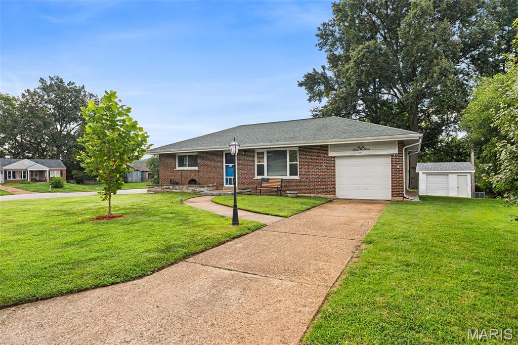 Charming Character Meets Modern Updates in Lindbergh Schools!
Welcome to 9420 High Hill Ct, a charming 2-bedroom, 2-bathroom home nestled in a desirable St. Louis location within the highly sought-after Lindbergh School District. This home beautifully blends timeless character with thoughtful modern updates, creating a wonderful opportunity for its next owner.
Step inside to discover beautiful wood floors throughout the main level, adding warmth and character to the home's inviting living spaces. The fully updated kitchen offers a fresh, modern feel, while the nostalgic main-level bathroom brings a touch of vintage charm and personality that makes this home truly unique.
You'll also appreciate the newer roof, HVAC system, and water heater, offering important updates to some of the home's major components and providing buyers with added peace of mind for years to come.
The full basement provides abundant additional space for storage, hobbies, recreation, a home office, or whatever your lifestyle may require.
Location is another major highlight! Situated within the Lindbergh School District, this home is conveniently located near shopping, dining, entertainment, parks, and everyday amenities. Enjoy easy access to major roadways and popular destinations, including the Chesterfield Outlets, making commuting, errands, and weekend adventures convenient.
If you're looking for a home that offers character, modern updates, newer major systems, a great school district, and an unbeatable location, 9420 High Hill Ct is one you won't want to miss!