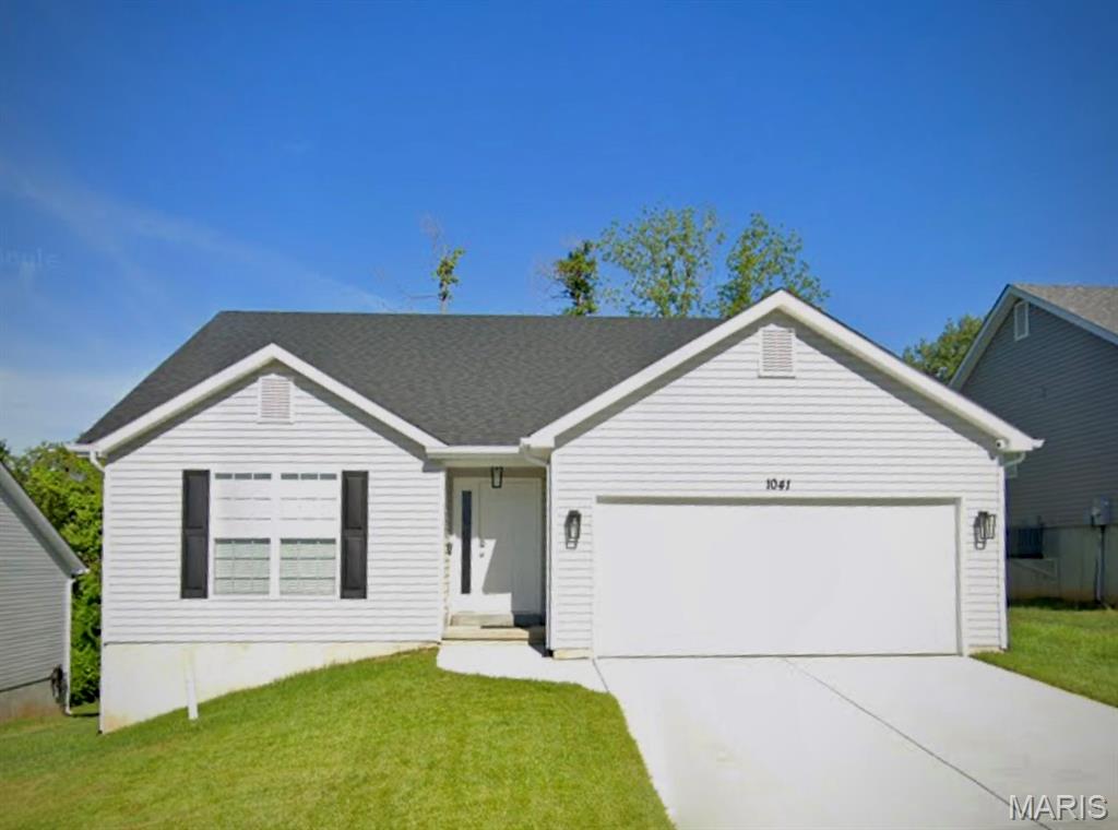 Welcome to Hawk Ridge Estates! Located off Hwy B & Brickyard Road. This new subdivision features 29 home sites with all back yards backing to woods. The To Be Built Augusta Model is a 3 Bedroom 2 Bath 1360 sq. ft. Ranch with main floor laundry and 2 Car Garage. The new homes come with quality standard features & have additional options to choose from! The photo is a previous built home & may show optional features. With this being a smaller community lots may sell quickly, hurry today to secure your dream home! Display Open Wed-Sun 12-4pm, 758 Blake Dr. Hillsboro, MO 63050