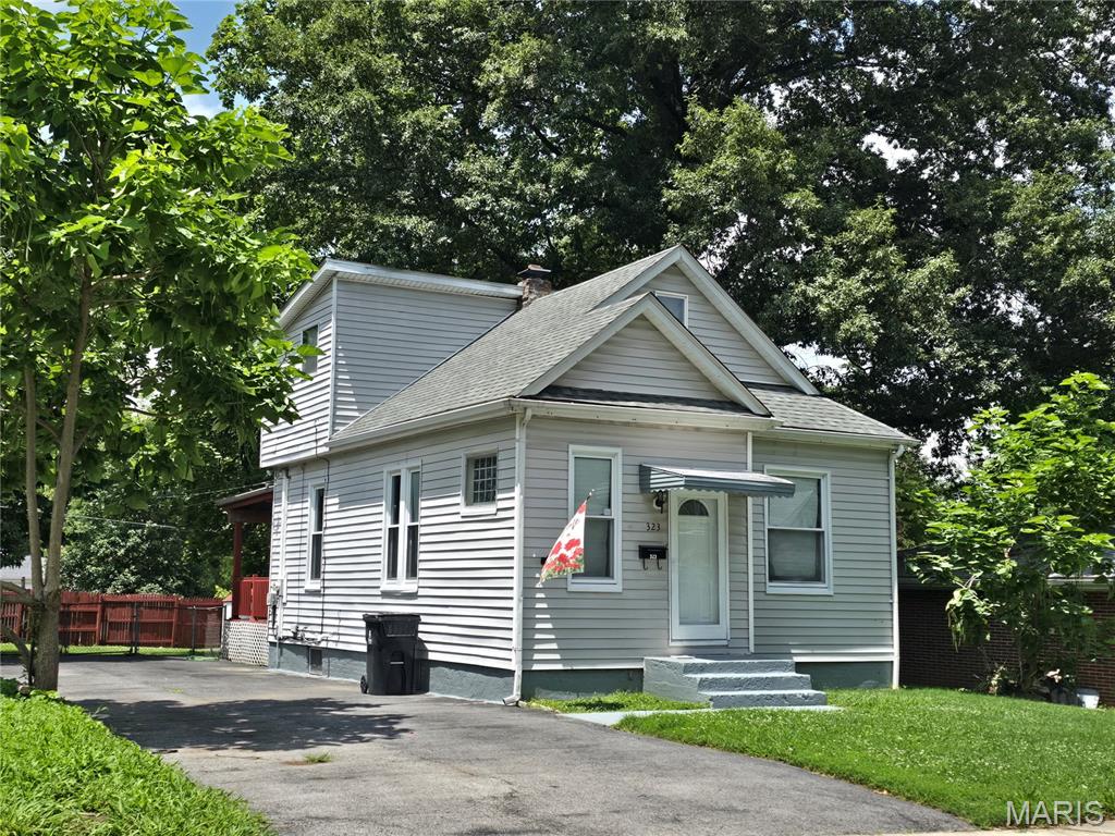 Welcome home to this recently remodeled 4 bedroom 2 bath home! There are so many features to love - tall ceilings, beautiful original staircase and original wood features, yet updated to modern efficiency. The kitchen comes equipped with all appliances, most of them new, including a dishwasher and refrigerator with ice maker. The primary bedroom is on the main level, and 3 other bedrooms, bonus rooms or office spaces, are upstairs. We think you will end up spending a lot of time on the amazing, 20x20 covered back deck, that has electric outlets already installed. The basement is great for storage, but also has a brand new full bath, and has space for a family rec room or office as well. To complete the package, the fully fenced backyard and storage shed are there for your outdoor use and convenience. Passed city occupancy inspection, and home warranty offered. Arrange your private showing today!