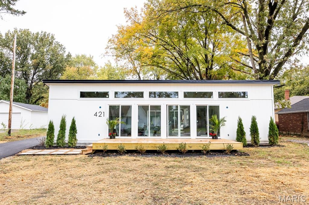 Contemporary Style. Exceptional Value. Residential + Commercial Potential.

Discover a distinctive contemporary property offering modern design, spacious living, and a private setting just minutes from the conveniences of O’Fallon. Designed for buyers who appreciate something beyond the traditional floor plan, this three-bedroom property offers a unique blend of style, comfort, functionality, and live/work potential.
With the flexibility for residential or commercial use, this property presents an opportunity to create a home, a business environment, or the best of both worlds. Imagine living where you work, operating your business from home, or creating a professional space that offers the comfort and privacy of a residential setting. Step inside to an open, modern interior with generous living spaces, an abundance of natural light, and architectural details that give the property its own personality. The layout provides plenty of room to entertain, relax, work, and enjoy everyday living without sacrificing the feeling of privacy.
The contemporary design continues throughout, creating a look and feel that is difficult to find at this price point in the O’Fallon market.
Whether you’re looking for a primary residence, a live/work property, a commercial opportunity, or simply want something different from the typical property on the market, this is a property worth experiencing in person.

Now offered at $299,900, bringing distinctive contemporary design, flexibility, and exceptional value to one unique property.
If you’ve been waiting for a property that doesn’t look, feel, or function like every other option on the market, this is your opportunity to explore the possibilities. Come see it for yourself.