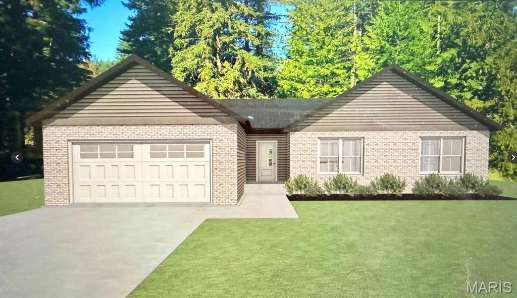 This property is TBB (To Be Built) in Established subdivision in Freeburg, near Park and Village Hall.  This lot is very nice and manageable for building your first or forever home.  Work with the Builder and he can take care of all the necessary permits, etc, needed to build.   Utilities are available at lot. Small Town Community with "lots" to offer.  Freeburg Schools!  Freeburg is close driving proximity to SAFB, shopping, etc. Additional Rooms: In Platted Subdivision.
*Photos are ONLY a possible home rendering. The price listed is for the lot ONLY.
