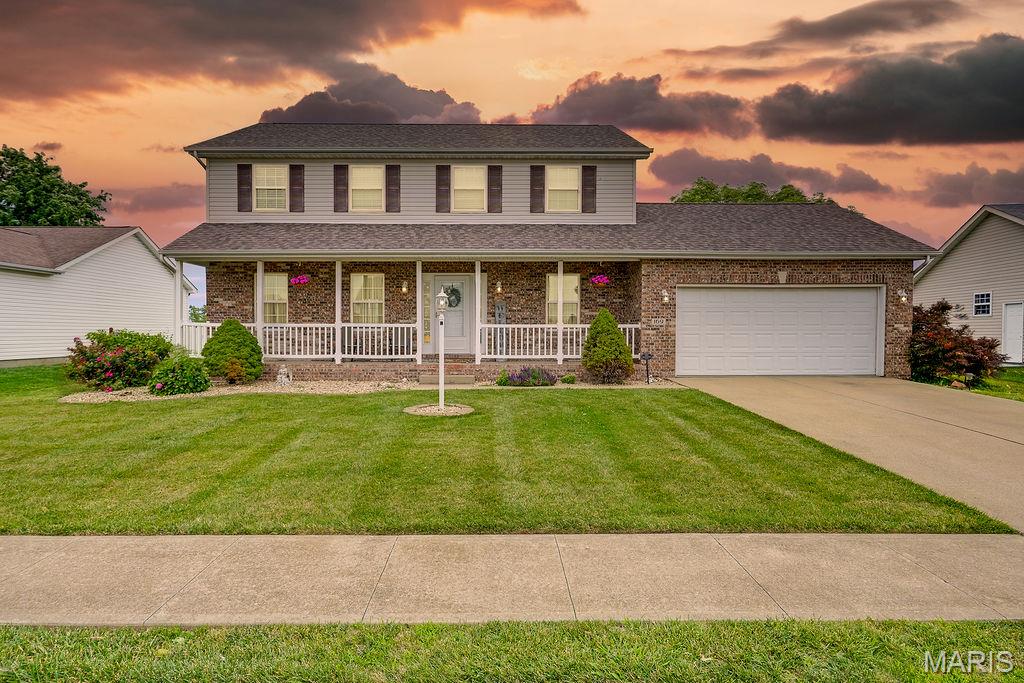STOP SCROLLING… because this Bethalto beauty is about to steal your heart!
Welcome to Patriots Crossing—one of Bethalto’s most desirable subdivisions, where quality homes, peaceful surroundings, and the sought-after Bethalto School District come together perfectly.
This gorgeous home offers 4 bedrooms, 3 bathrooms, and over 2,000+ square feet of living space—giving your family plenty of room to spread out, relax, and make memories.
And wait… there’s MORE.
You also get a full unfinished basement, ready for whatever you dream up—extra bedrooms, a home gym, theater room, game room…and it’s plumbed and ready to go… the possibilities are endless!

Now let’s talk about this backyard… because WOW.
With nothing but cornfields behind you, your view is peaceful, private, and seriously beautiful. No neighbors staring into your backyard—just quiet country vibes with subdivision convenience.

Love to entertain? You’re going to be obsessed with the large wooden deck and above-ground pool—perfect for summer BBQs, pool parties, or relaxing after a long day.

The beautiful landscaping gives this home incredible curb appeal, and it truly has so much to offer for your next chapter.

 Bonus for buyers! 
The seller is offering a $5,000 flooring credit with a full-price or strong acceptable offer, giving YOU the chance to customize the flooring and add your own personal touch.

Trust me… you’re going to want to see this one the minute it hits the market because this home will NOT last long!

 Message me for details or to schedule your private showing!