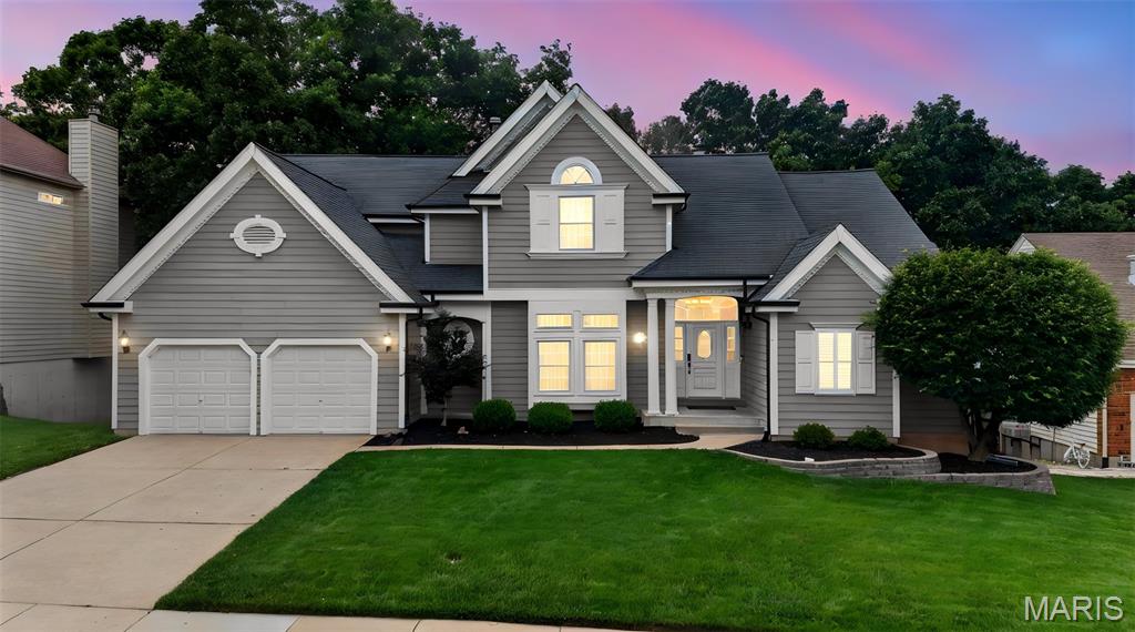 Open House on Sunday, June 28th, 1-3 PM. 

Tucked away in a quiet cul-de-sac backing to serene woods, this striking 4-bedroom, 3.5-bath atrium home offers the perfect blend of modern luxury and natural privacy. Step inside the grand entry foyer to find beautiful hardwood flooring leading into a magnificent high ceiling atrium great room, where a cozy gas fireplace and a soaring wall of windows showcase peaceful, private wooded backyard views. 
The main-floor primary suite is a private retreat with a coffered ceiling, serene views, walk-in closet, and a luxurious en-suite bathroom that has been beautifully remodeled (2026). The primary bathroom features a modern style walking shower, spacious hot tub, and a large walk-in closet. 
Upstairs, the open upper-level loft adds architectural character and provides a flexible retreat overlooking the dramatic atrium-style great room, ideal for work, relaxation, or entertaining with the additional 2 spacious bedrooms, a full bathroom and a walk-in closet space. 
The bright, open kitchen is a chef's dream, featuring a center island, custom cabinetry, a walk-in pantry, dedicated office space, a spacious separate formal dining room, and premium recent upgrades including a high-end smart refrigerator and a matching high-end smart dishwasher (both added in 2024). Just off the kitchen, step out onto the expansive deck, the perfect space for summer BBQs, outdoor dining, and taking in the incredible private view of the woods. A main-floor laundry room adds ultimate daily convenience.
The impressive walk-out lower level expands your living area with a floor to ceiling windows to provide great views of the wood year-round, updated luxury vinyl plank flooring, a massive family/rec room, a large 4th bedroom, and another beautifully renovated full bath. 
Enjoy West County living at its finest, located in the Rockwood School District, just steps from Ridge Meadows Elementary and the Rock Hollow Trailhead!
**Some recent updates include: The old gutter system was replaced with gorgeous black-colored new gutter system with thorough repair and repaint of the sidings, fascia and soffits in 2024. Premium smart refrigerator and smart dishwasher were added in 2024. All bathrooms were remodeled in 2026 with modern styling. New sump pump was installed in 2026. All old fittings and supply lines were replaced with new ones. freshly painted deck. Smart switches for convenience and connectivity throughout the main floor. Front door has Ring door camera, and smart door lock and camera and security feed.
[the title to the house will come with the lot 509 Autumn Bluff Dr #R]