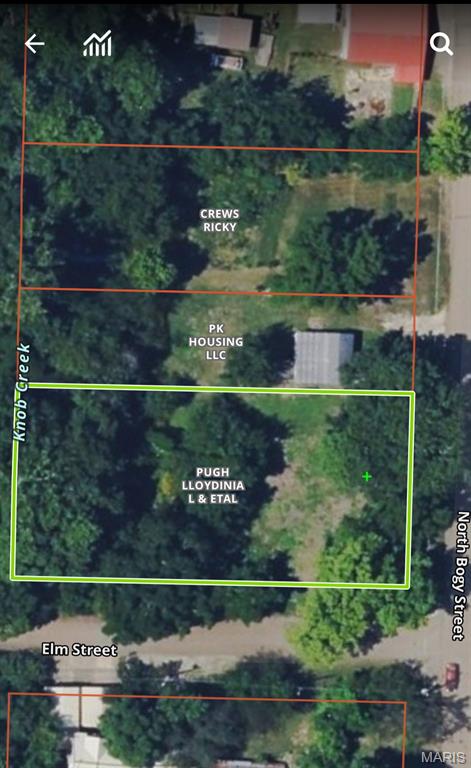 Prime Development Opportunity in the Heart of Arcadia Valley!

Discover an exceptional opportunity to own a vacant city lot in the heart of beautiful Pilot Knob. Located at the corner of North Bogey and Elm Street, this property offers potential for development and has been approved for duplexes or apartment construction.

Knob creek runs on the back of the property line giving an attractive amenity for future residents. Whether you're looking to develop income-producing multi-family housing or invest in property in one of the area's most scenic and sought-after locations, this lot offers exciting possibilities.

Enjoy easy access to some of the region's most popular outdoor destinations and attractions, including Elephant Rocks State Park, Johnson's Shut-Ins State Park, Taum Sauk Mountain, and Shepherd Mountain Bike Park, along with everything else the Arcadia Valley has to offer.

Conveniently located just approximately 25 minutes from Farmington, Missouri, this property combines small-town charm, outdoor recreation, and convenient access to larger communities.

Development potential, creek frontage, a prime corner location, and an unbeatable Arcadia Valley setting make this a property worth taking a closer look at!