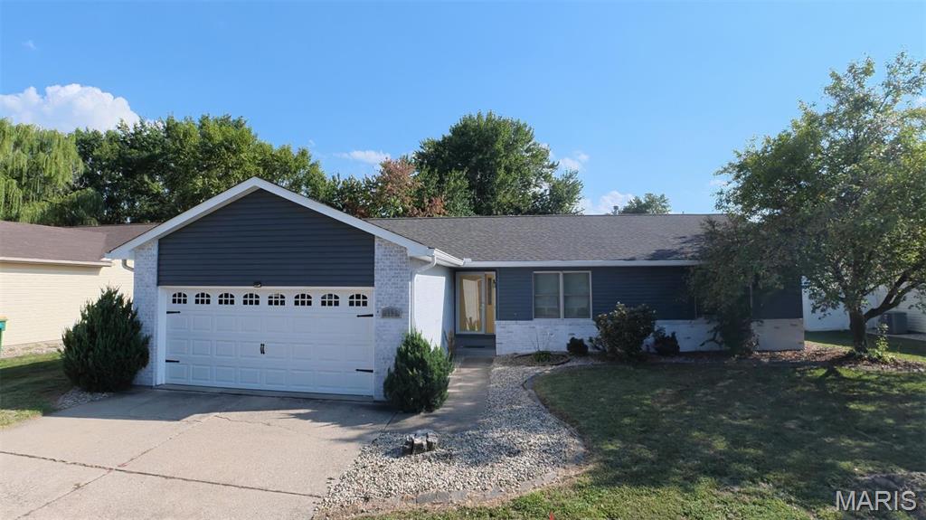 Welcome to 113 White Pine! This spacious 4-bedroom ranch-style home offers a comfortable, functional layout with plenty of room to gather and entertain. The family room features vaulted ceilings, while the formal dining room provides a dedicated space for meals and special occasions. The eat-in kitchen includes a breakfast nook and bar-top seating for casual dining.

Outside, enjoy a fenced backyard, updated landscaping, and the refreshed curb appeal of whitewashed brick. Additional features include a 2-car attached garage with updated garage doors and openers.

Recent improvements include a new roof and select siding in 2025, a new air-conditioning system in 2026, replacement windows in 2017, new bathroom vanities, and landscaping and whitewashed brick completed in 2020. With generous living space and numerous updates already completed, this home is ready for its next owner!