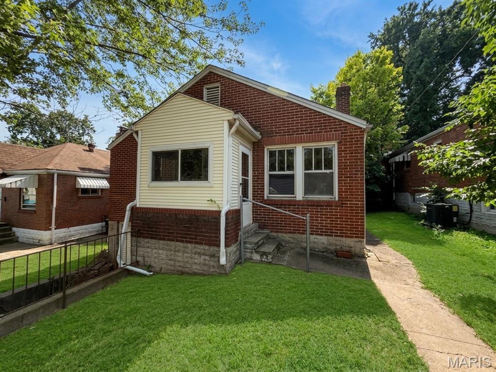 Solid brick-and-bones opportunity in Jennings with more to work with than most in this price range. All living space is on one level — two bedrooms and a full bath, plus a living room and a separate dining room, a layout that's increasingly hard to find. Hardwood floors run through the main living areas and are ready to be brought back to life.

The full unfinished basement is a clean slate: keep it for storage and utility, or finish it out to add square footage down the road. Outside, a private backyard gives you room to garden, entertain, or just have space to yourself, and off-street parking for two takes the street out of the equation!

Ready for a buyer or an investor! Is it you?