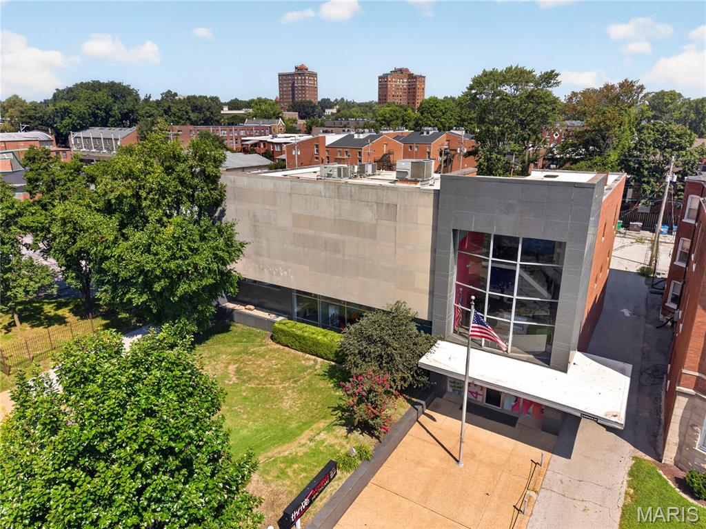 4331 Lindell Blvd is a 13,000 SF, three-story office building available for sale on a 0.49-acre site in the Central West End submarket of St. Louis City. Built in 1935, the property is offered at $995,000 ($76.54/SF) and rated Class B by CoStar, with single tenancy and a typical floor plate of 4,333 SF.

The building is currently configured as part medical office and part administrative office space, with large storage areas throughout. Interior finishes include a two-story atrium lobby with a curved granite-and-marble staircase, private offices, open work areas, and reception space finished with painted accent walls, carpet, and polished-concrete flooring. An elevator serves all three floors but is not currently in use. On-site parking totals 28 spaces (approximately 2.15 spaces per 1,000 SF).

The site fronts Lindell Blvd near its intersections with S. Boyle Ave and S. Newstead Ave, placing the property within walking distance of BJC HealthCare, the Cortex Innovation District, Saint Louis University, and the Washington University Medical Campus.

The parcel (No. 3908-00-0290-0) carries E (Multiple-Family Residential) zoning under the City of St. Louis zoning code; continued office/medical use or conversion to an alternate use should be verified with the City Planning Commission. Per the most recent City of St. Louis assessment, the parcel carries a total assessed value of $256,000 ($74,900 land / $181,100 improvements).