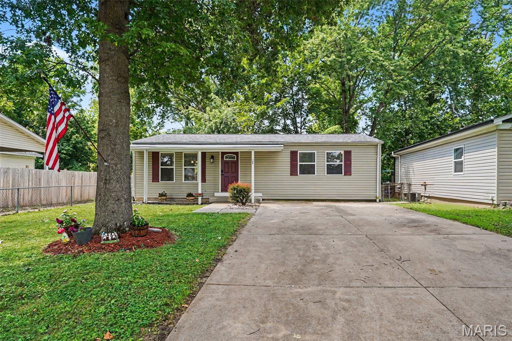 Welcome to 120 Cedar Ridge Dr. in Pacific, Missouri! This well-maintained home offers the perfect blend of comfort, functionality, and small-town charm. Step inside to discover a bright, inviting floor plan with spacious living areas designed for both everyday living and entertaining. The kitchen provides ample cabinetry and workspace, flowing seamlessly into the dining area and living room for an open, connected feel.

The generously sized bedrooms offer comfortable retreats, while the primary suite provides a private space to unwind. Outside, you'll enjoy a beautiful yard with plenty of room for relaxing, gardening, or hosting family and friends. Best of all, there are 10.5 acres of common ground directly behind the house, featuring trails, a creek, and a basketball court, giving you even more space to explore and enjoy. Whether you're enjoying your morning coffee on the patio or spending evenings around a fire pit, the outdoor space is ready to make lasting memories.

Conveniently located near schools, parks, shopping, restaurants, and with easy access to I-44, this home offers the peaceful setting you've been looking for while keeping everyday conveniences close at hand. Don't miss your opportunity to make 120 Cedar Ridge Dr. your next home—schedule your private showing today!