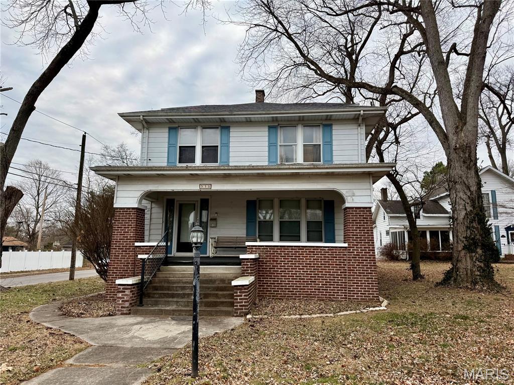 Step back in time with this character-filled 4-bedroom, 2-bath home built in 1911. Rich in original details and timeless appeal, this two-story residence features hardwood floors, spacious rooms, and architectural charm you won’t find in modern construction. Situated on a desirable corner lot, the home offers added privacy and curb appeal, along with a detached garage for convenience. With solid bones and endless potential, this property is ready for a new owner to restore its historic beauty and make it their own. An excellent opportunity for those who appreciate classic homes and aren’t afraid to add a little love.
