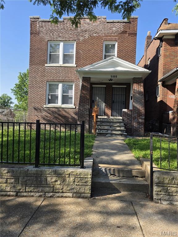 Seller is the owner and a licensed real estate agent. Welcome to 5880 Kennerly Ave, a beautifully rehabbed brick two-family property offering an excellent opportunity for an owner-occupant or investor. Each all-electric unit features 2 bedrooms, 1 full bathroom, and a bonus room ideal for storage or a small home office. All major systems were replaced in 2025, along with a new roof, offering updated functionality and added peace of mind. With refreshed interiors throughout and two separate living units, this move-in-ready property is well suited for rental income, multigenerational living, or an owner-occupied investment strategy. Schedule your private showing today and see all this property has to offer.