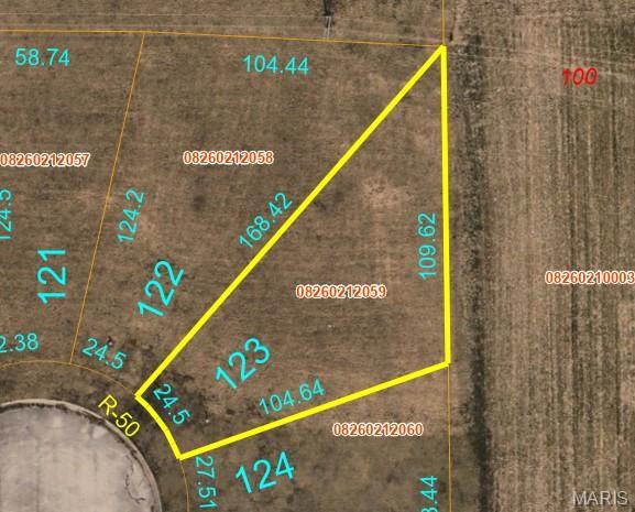 Mostly level duplex lot within the Fox Valley Subdivision of Belleville, IL are ready for the builder of your choosing!  Any duplex built will need to comply with a 1,200 SF minimum requirement per side.  All public utilities are available on each lot however, no tap on fees have been paid by the current owner.