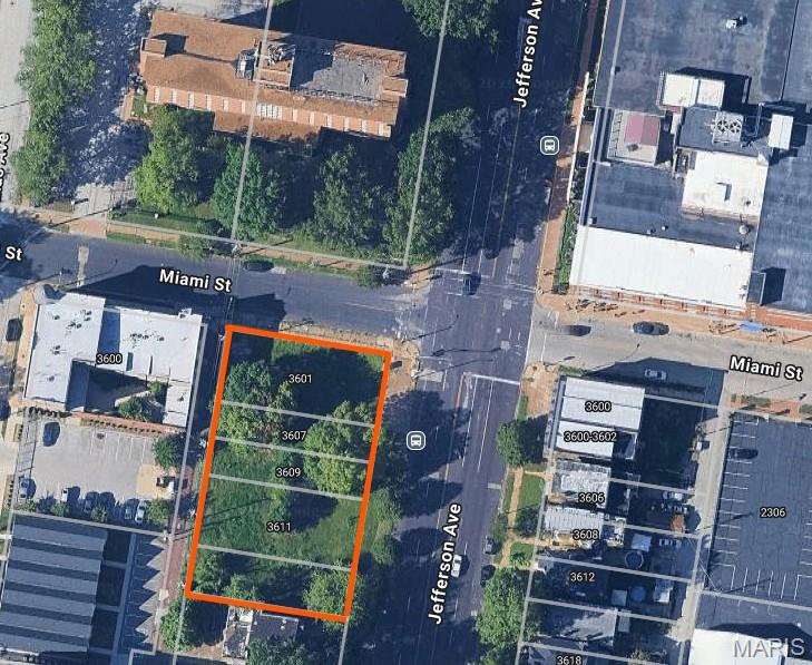 Unleash the full potential of this high-visibility urban site, strategically located on a major four-lane commercial artery. Boasting highly flexible "J" Light Industrial zoning, this premier location benefits from St. Louis City's cumulative zoning laws, allowing for an incredibly broad array of permitted-by-right uses. Whether you are looking to build modern flex-warehouses, contractor suites, e-commerce fulfillment spaces, or trend-setting retail, this site offers the ultimate canvas just one block north of the thriving Cherokee Street arts and business corridor. Perfect for owner-users, savvy investors, or unique commercial concepts requiring swift, effortless transit access to I-55, I-44, and Downtown St. Louis. Includes lots 3601-3617 Jefferson Ave.