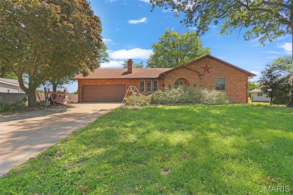 Welcome home to this well-built 3 bedroom, 2.5 bathroom brick home offering space, character, and endless potential! Inside, you’ll find a functional layout with generously sized rooms, including two oversized bedrooms that provide exceptional space and comfort. The spacious main-level laundry room also offers pantry storage and added convenience for everyday living.
Adding warmth and charm throughout the home are two fireplaces with beautiful brick surrounds, creating inviting spaces to gather and relax. The finished lower level is designed for entertaining and everyday enjoyment, featuring a large family room with fireplace, an expansive rec room, classic brick bar area, convenient half bathroom, and a large storage room with plenty of room for organization, hobbies, or seasonal storage.
This home has been lovingly lived in and offers an incredible opportunity for buyers looking to add their own cosmetic touches and updates over time. While it may not be the most polished home on the market, it makes up for it with solid construction, abundant square footage, and features that are difficult to find at this price point. With a little vision and TLC, this property could truly shine.
Whether you're searching for extra living space, room to entertain, or a home you can personalize to your taste, this property is packed with potential and ready for its next chapter.