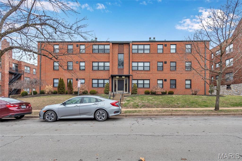 Immediate availability! Affordable luxury living in the heart of Clayton. Completely renovated 12-unit building. Unit includes hardwood flooring throughout main living areas, ceramic tile in the bathroom and kitchen, newer espresso cabinets with custom granite countertops and stainless steel appliances. Large living room/dining room combination. Washer and dryer included in unit! One secure garage parking space available, storage unit included and secure front door with access code. Open floor plan and corner unit.