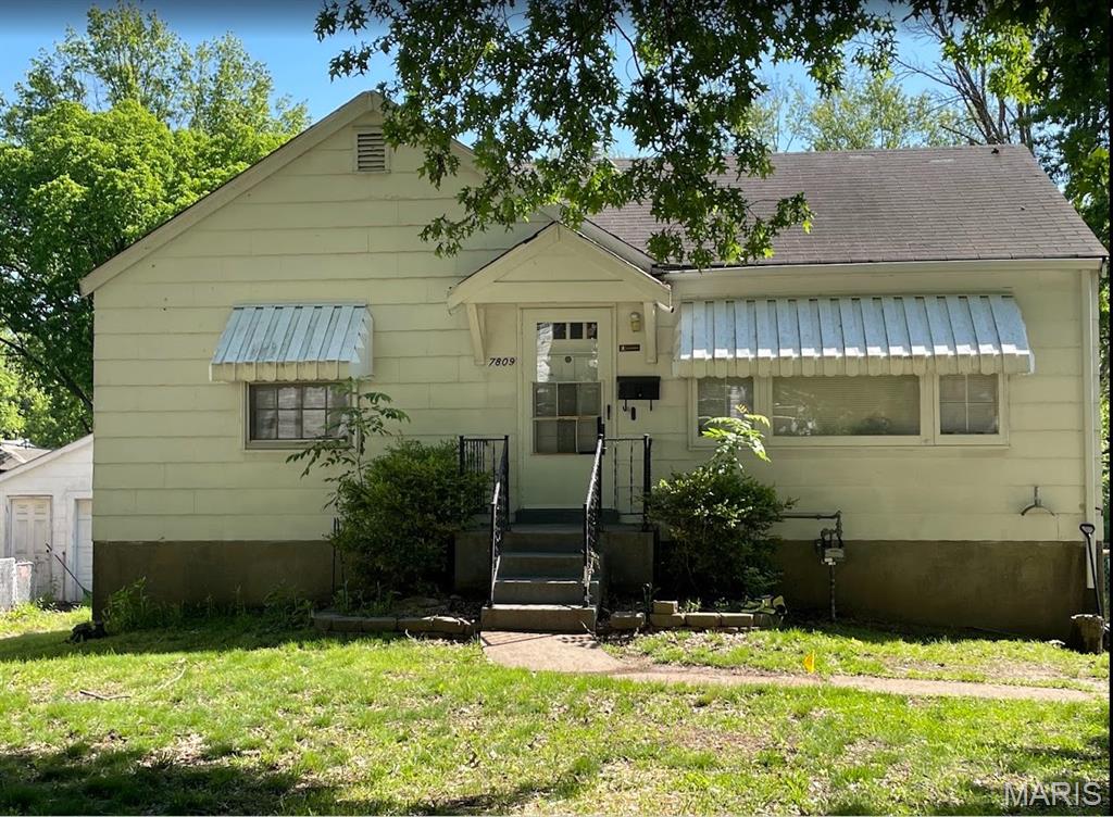 Introducing 7809 Utica Drive, a tenant-occupied investment opportunity offering immediate cash flow and strong long-term rental potential in the heart of Hanley Hills. This 2-bedroom, 1-bath home currently generates $1,100/month in rental income, making it a solid addition to any investor’s portfolio. Featuring approximately 792 square feet, the home offers a functional ranch-style layout designed for comfortable everyday living and tenant appeal.

Inside, the property features abundant natural lighting, beautifully maintained hardwood flooring, and a clean interior with durable finishes throughout. The kitchen offers ample cabinetry and practical workspace, while the efficient floorplan maximizes functionality within the home’s footprint. Situated on a generous lot, the property also benefits from convenient access to nearby shopping, dining, parks, public transportation, and major highway access for easy commuting.

With timeless character, reliable rental income, and a desirable location in North St. Louis County, this property presents an excellent opportunity for investors seeking steady cash flow and long-term portfolio growth. Whether purchased individually or as part of a larger investment package, 7809 Utica Drive is a strong turnkey rental opportunity.